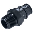 5/8" In-Line Hose Barb HFC 57 Series Polysulfone Coupling Insert - Shutoff (Body Sold Separately)