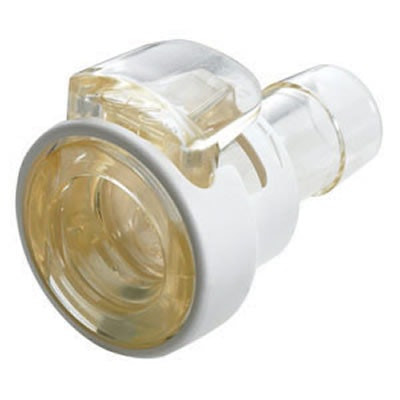 3/8" In-Line Hose Barb MPC Series Polysulfone Coupling Body with Lock (Insert Sold Separately)