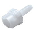 1/8" Hose Barb Acetal In-Line Coupling Body - Straight Thru (Insert Sold Separately)