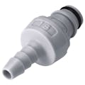1/8" ID In-line Hose Barb NS1 Series Polypropylene Coupling Insert (Body Sold Separately)