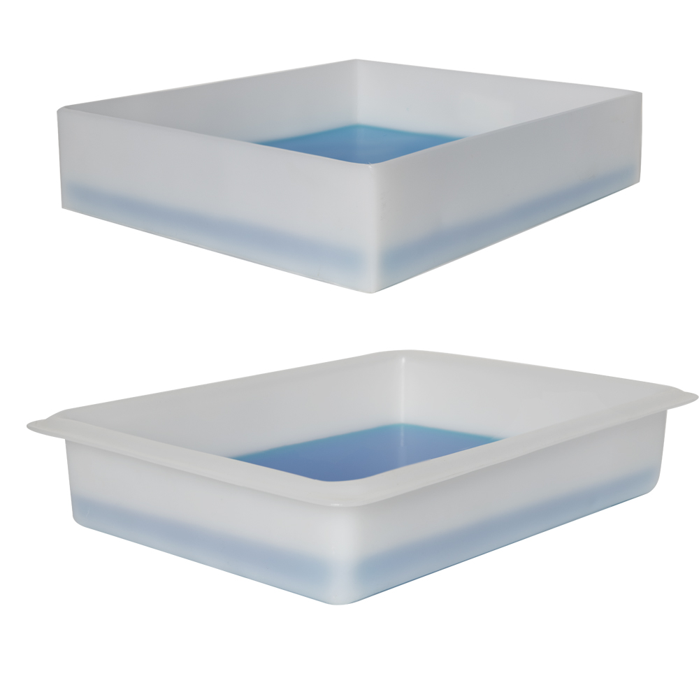 Shallow One Piece Polyethylene Molded Trays U.S. Plastic Corp