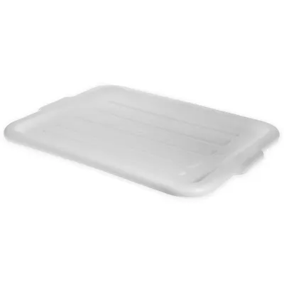 White Comfort Curve™ Tote/Bus Box Lid