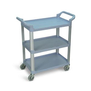 Gray Standard Luxor 3 Shelf Serving Cart