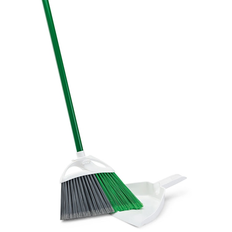 11" Libman® Precision Angle® Broom with Dust Pan