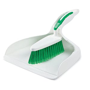 9.5" White Libman® Dustpan & Counter Brush