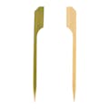 3.5" L Flat Paddle Bamboo Picks - Case of 1000