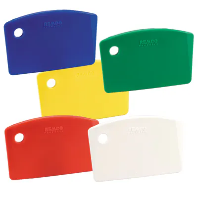 Vikan® Color-Coded Mini Bench Food Scrapers