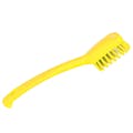 Vikan® Yellow Small Utility Hand Brush With Stiff Bristles