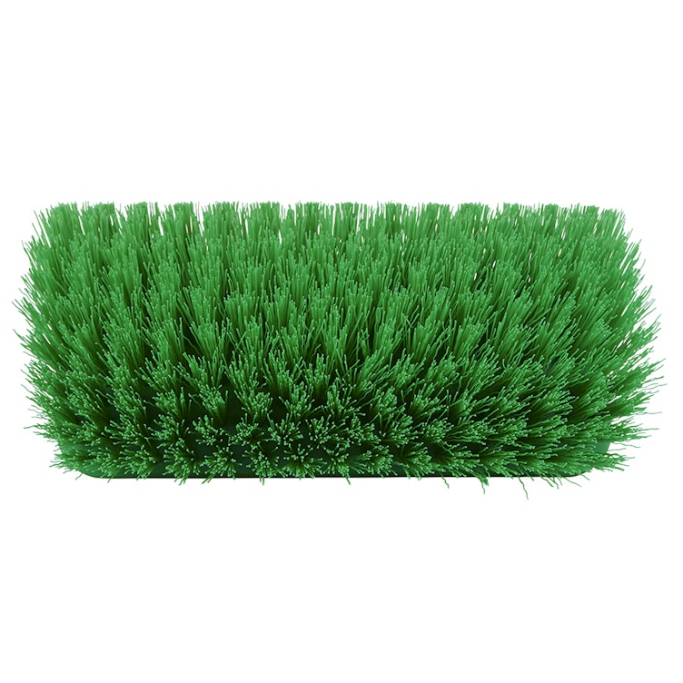 10.2" Green Polypropylene Vikan® ColorCore Economy Deck Brush with Stiff Polypropylene Bristles