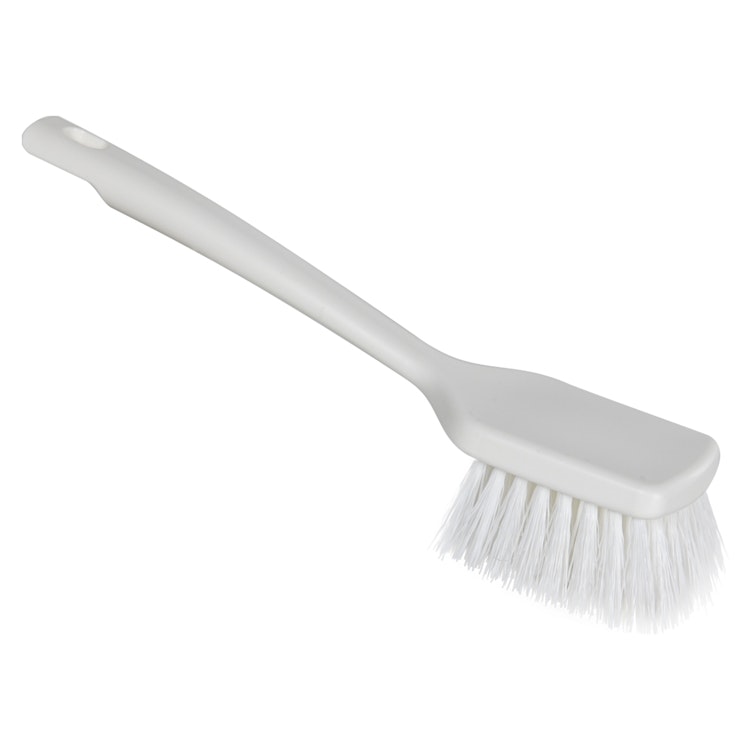 ColorCore White 12" Short Handle Scrub Brush