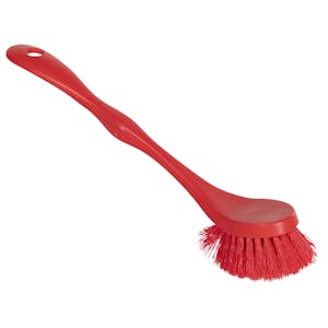 ColorCore Red 7" Medium Dish Brush