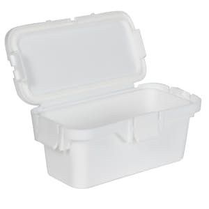 18 Dram White Polypropylene Micro Child-Resistant Container