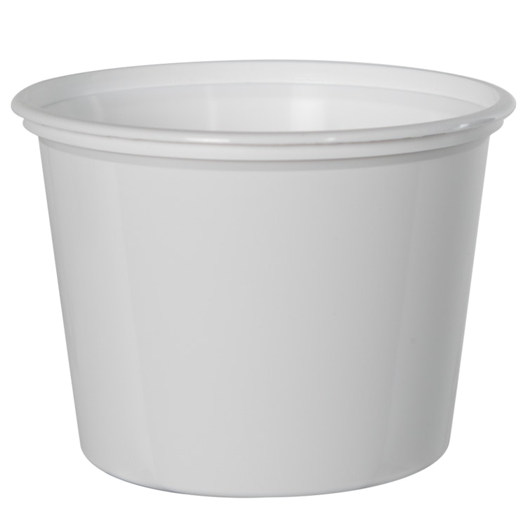 32 oz White PP Deli Containers (Heavy Wall)