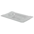 Clear 1/9 Food Pan Solid Cover with Molded Handle