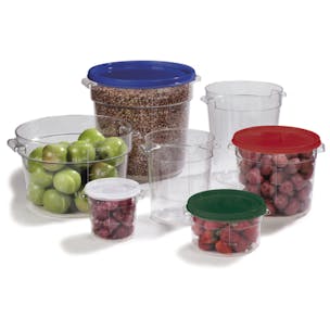 Plastic Food Containers and Dishes