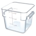 6 Quart Polycarbonate Space-Saver Storage Stor-Plus™ Container (Lid Sold Separately)