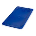 StorPlus™ PermaLabel™ 1/3 Size Blue Polyethylene Food Pan Lid