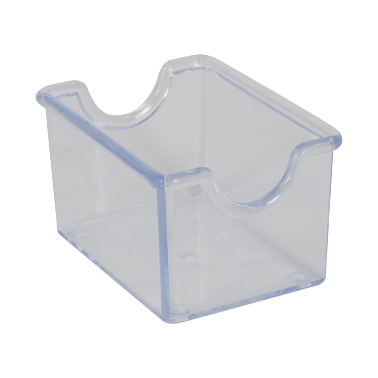 Clear Acrylic Sweetener Packet Holder - Package of 12