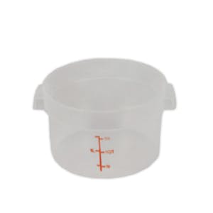 2 Quart Round Food Storage Container (Lid Sold Separately)