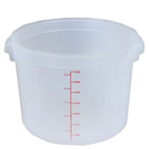 32 Quart Round Food Storage Container (Lid Sold Separately)