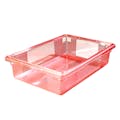 3-1/2 Gallon Red StorPlus™ Color-Coded Food Storage Box 18" x 12" x 6" (Lids sold separately)