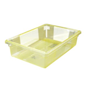3-1/2 Gallon Yellow StorPlus™ Color-Coded Food Storage Box 18" x 12" x 6" (Lids sold separately)