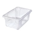 5 Gallon Clear StorPlus™ Color-Coded Food Storage Box 18" x 12" x 9" (Lids sold separately)