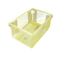 5 Gallon Yellow StorPlus™ Color-Coded Food Storage Box 18" x 12" x 9" (Lids sold separately)