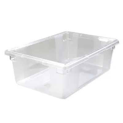 12.5 Gallon Clear StorPlus™ Color-Coded Food Storage Box - 26" L x 18" W x 9" Hgt. (Lids sold separately)