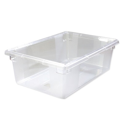 12-1/2 Gallon Clear StorPlus™ Color-Coded Food Storage Box 26" x 18" x 9" (Lids sold separately)