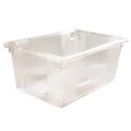 16.6 Gallon Clear StorPlus™ Color-Coded Food Storage Box 26" x 18" x 12" (Lids sold separately)