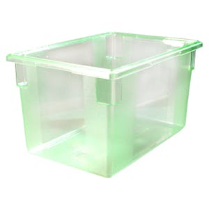 21.5 Gallon Green StorPlus™ Color-Coded Food Storage Box 26" x 18" x 15" (Lids sold separately)