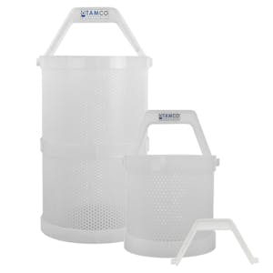 Premium White 5 Gallon Tamco® Modified Bucket with Spigot