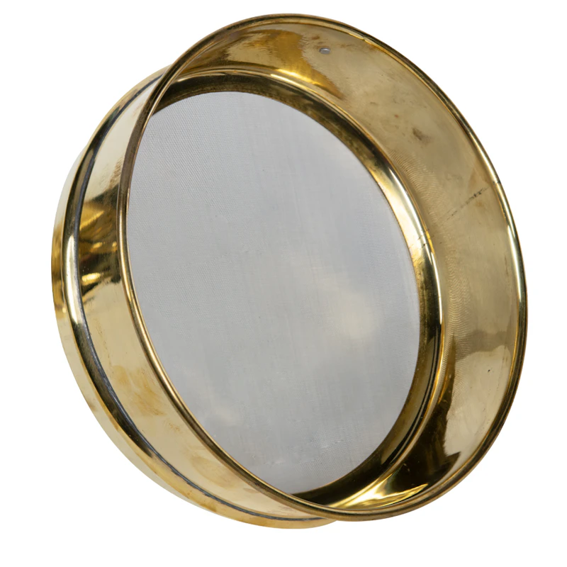 250 µm Stainless Steel Mesh Brass Testing Sieve