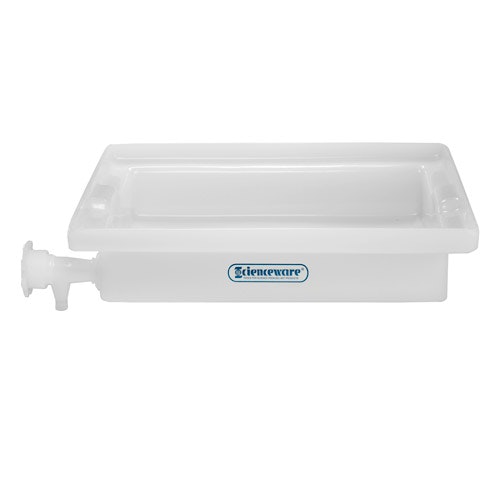12" L x 16" W x 3" Hgt. General Purpose Tray with Faucet