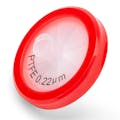 30mm Polypropylene Syringe Filter with PTFE Hydrophobic Membrane with 0.22µm Pore (Package of 100)