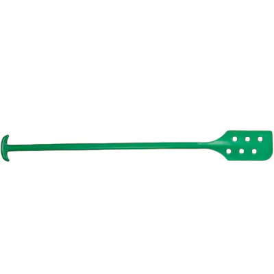 52" Green Polypropylene Vikan® Mixing Paddle with Holes