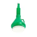Green 1-1/2 Quart Double Capped Funnel