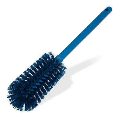 12" Blue Economy Bottle Brush