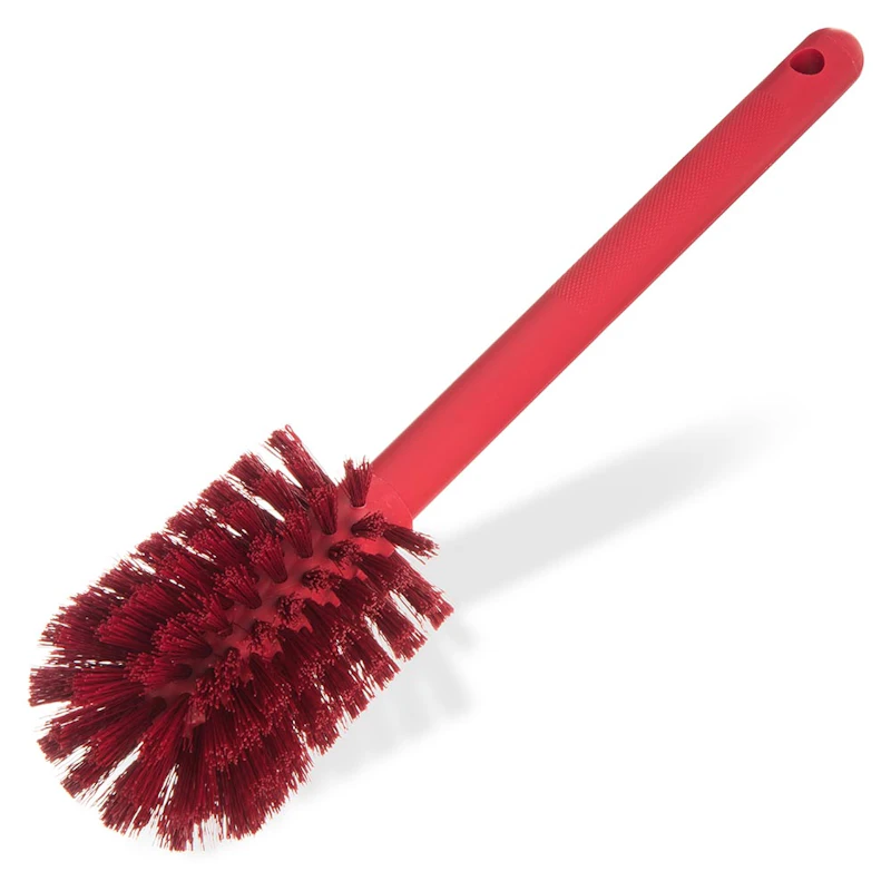 16" Red Economy Bottle Brush