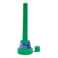 5" Green Flexible Spout Funnel with Cap