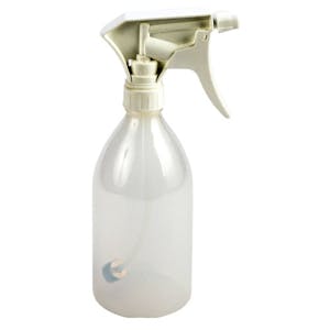 500mL Polyethylene Flip & Spray™ Bottle with Polypropylene Sprayer with Silicone Dip Tube