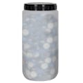 2000mL Kartell® Round HDPE Jars with Screw Caps - Case of 10