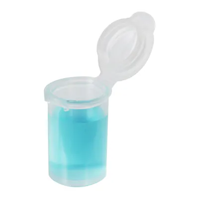 0.04 oz. (0.924mL) Snap Top Microvials™ - 1/2" Diameter