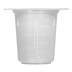 50mL Tri-Pour® Graduated Disposable Beakers (Caps Sold Separately)