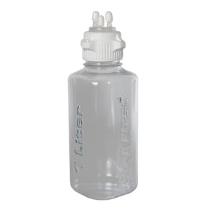 1 Liter PETG Heavy Duty Vacuum Bottle with 53mm Open Cap