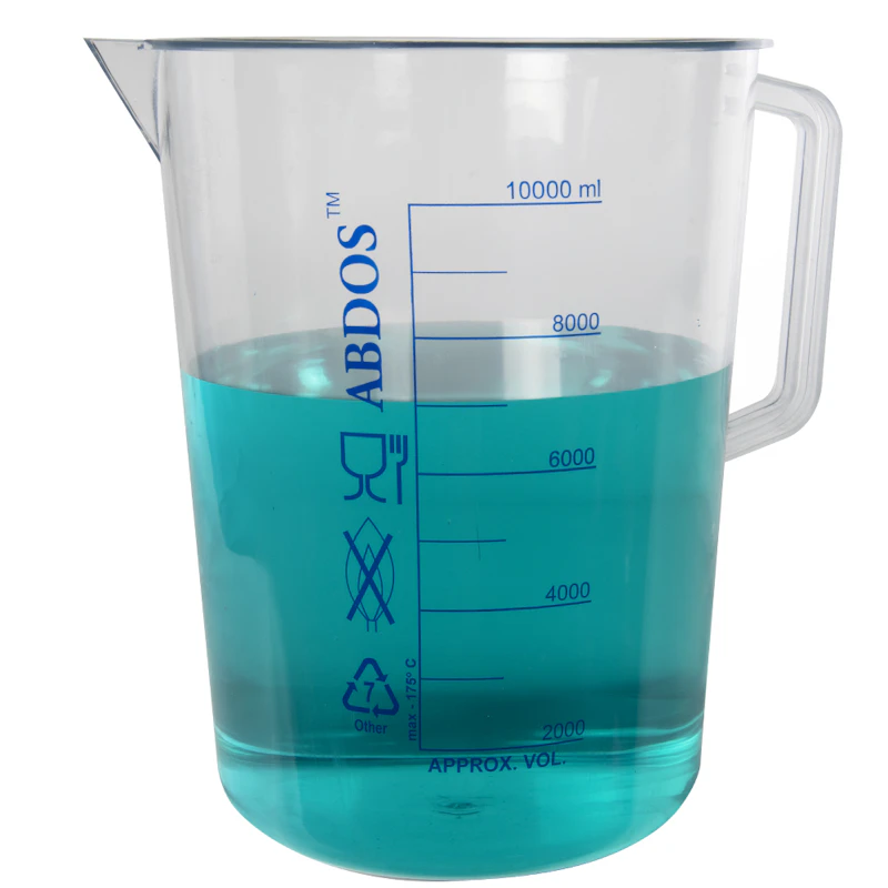 10000mL TPX Beaker with Handle