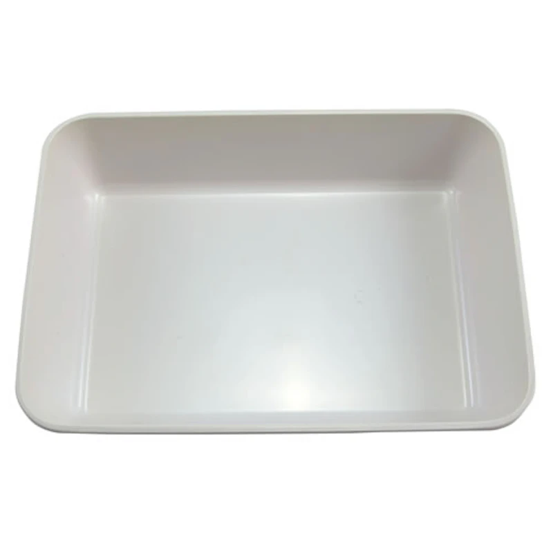 13.9" L x 10" W x 3.2" Hgt. Kartell® High Impact Polystyrene Tray