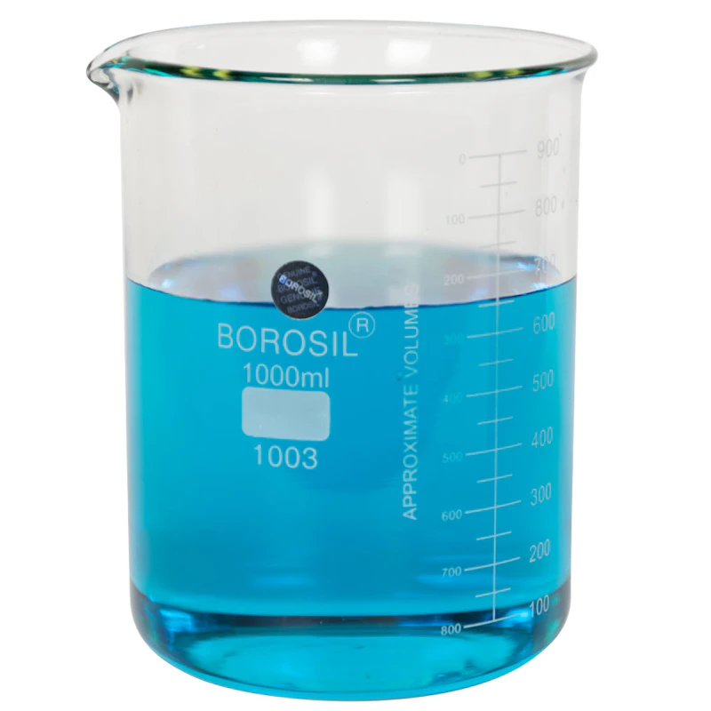 1000mL Low Form Heavy Duty Glass Beaker