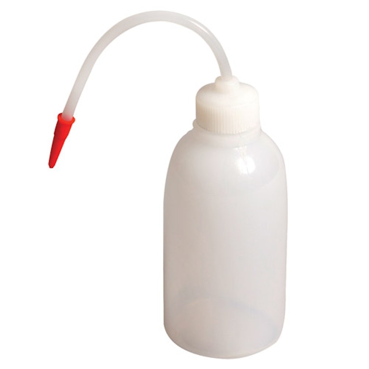 1000mL Wash Bottles with Flexible Delivery Tube - Pack of 6